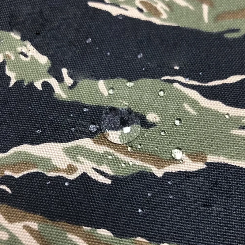 500D نايلون أزرق أسود الصحراء النمر شريط التمويه قماش نسيج مقاوم للماء الأمتعة سترة حقيبة مقاومة للاهتراء التكتيكية DIY بها بنفسك