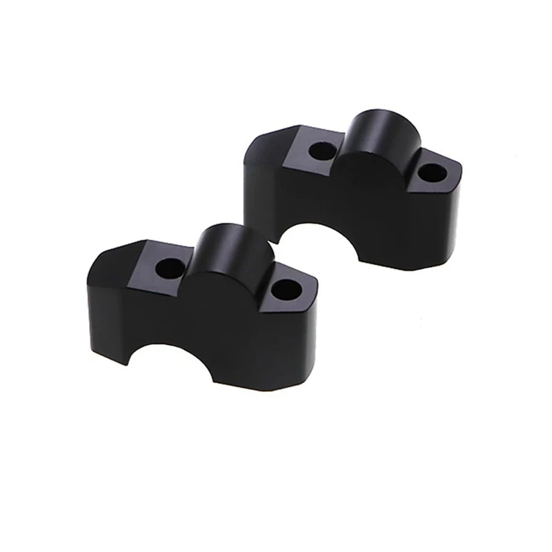 2 PCS Motorcycle Handlebar Riser Mount Clamp Black Metal For Honda CMX1100 Rebel1100 CMX300 500 2017-2020