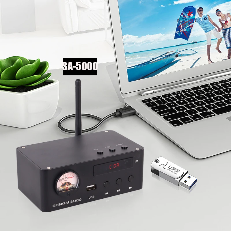 BREEZE 2026 أحدث SA-5000 حمى HiFi مشغل موسيقى بدون فقدان فك تشفير الصوت U القرص بلوتوث الجبهة الرقمية القرص الدوار DAC #1