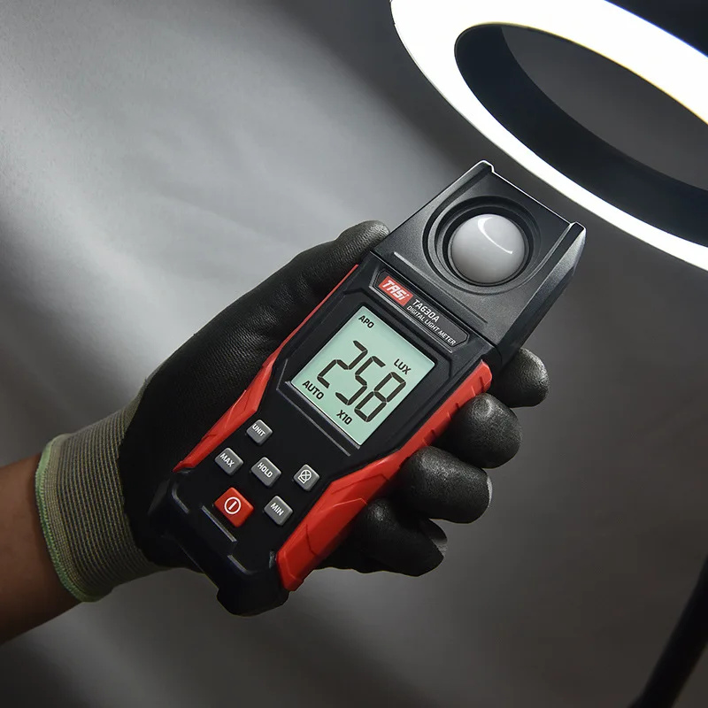 Teans digital illuminometer TA630 light meter, high precision, illuminometer, light meter, luminance meter