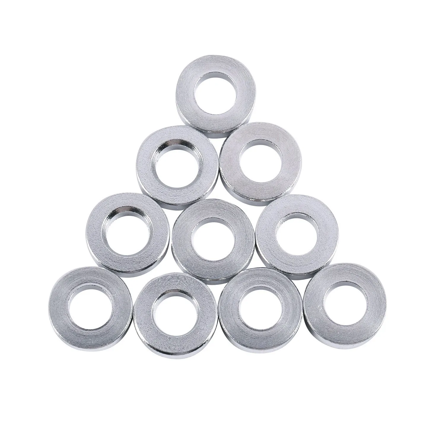 3D Printer Accessories Aluminum Column Flat Gasket Bushings 3mm Aluminum Bushings Aluminum Bars For CNC Build 3D Printer