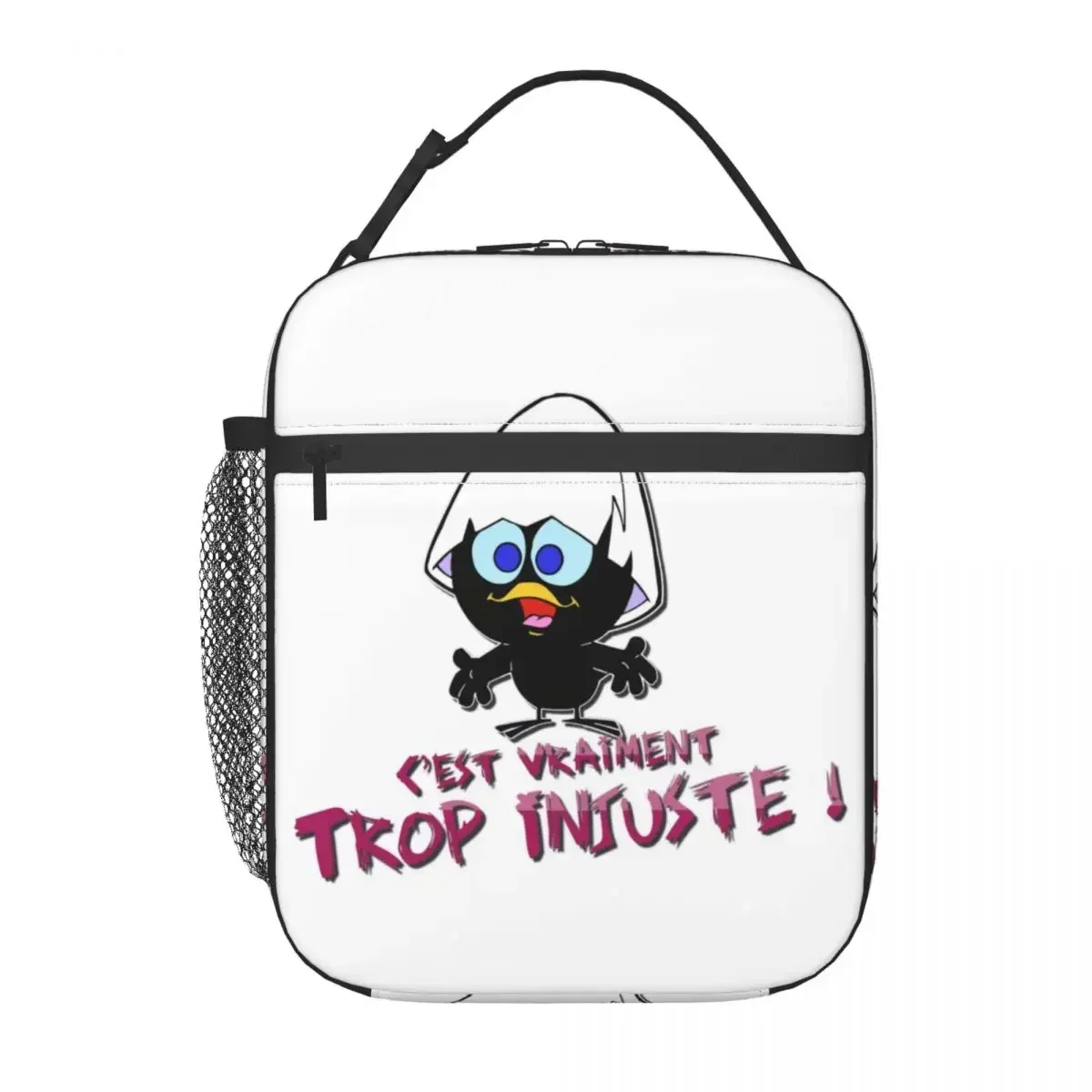 Calimero Thermal Insulated Lunch Bag Women Cartoon Comic Resuable Lunch Tote for Kids School Children Multifunction Food Box