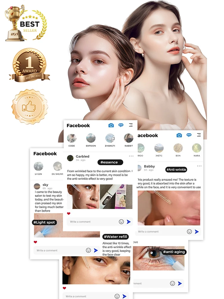 눈에 띄게 젊어 보이는 피부를 위한 미라클 링클 리무버