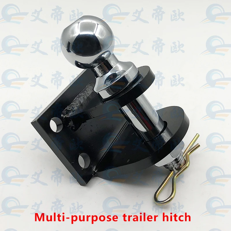 Multi-Purpose trailer hitch mounting with 50mm ball,Agricultural towing hook device,Heavy duty 6000LBS universal trailer parts