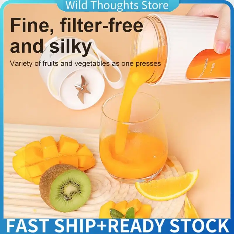 Juicer Cup Wireless Charging Small Portable Juicer Cup Multifunctional Household Fully Automatic Fruit Blender-[Qahk]
