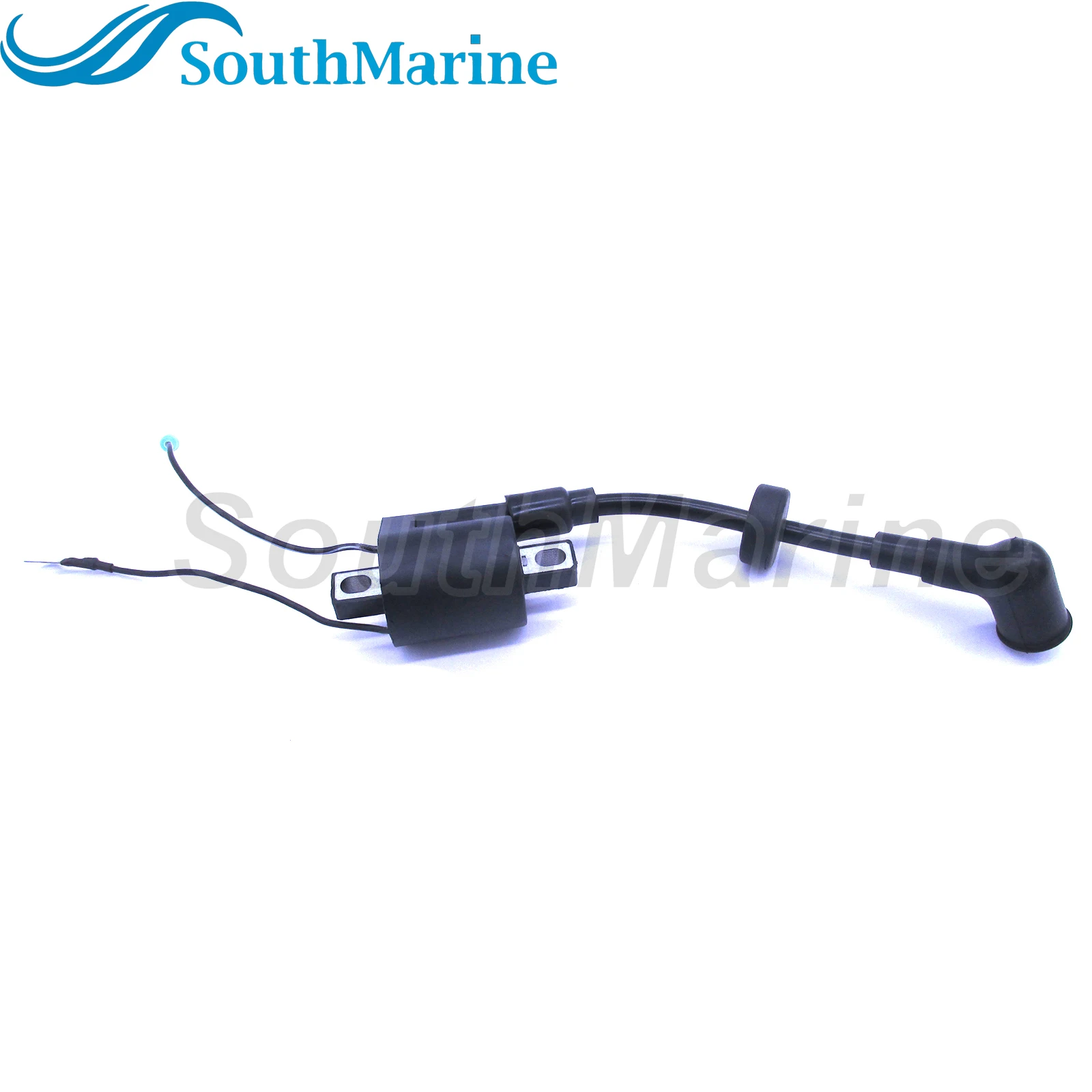 Boat Engine Ignition Coil Assy 6J8-85570-20/21 6E0-85570-00/01 for Yamaha 4HP 5HP 25HP 30HP 2-stroke Outboard Motor