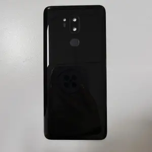 Bilashmart Glass Back Battery Cover Panel Housing Case With Camera Lens Fingerprint Button Replacement LG G7 ThinQ G710em