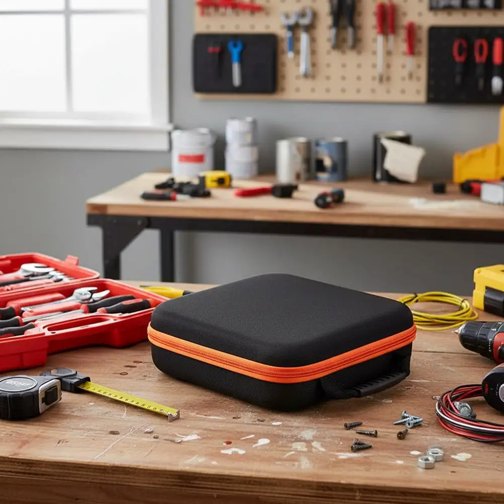 

Сумка для инструментов большой емкости, водонепроницаемая и амортизирующая сумка 3 размера, сумка для инструментов электрооборудования, портативная сумка для хранения