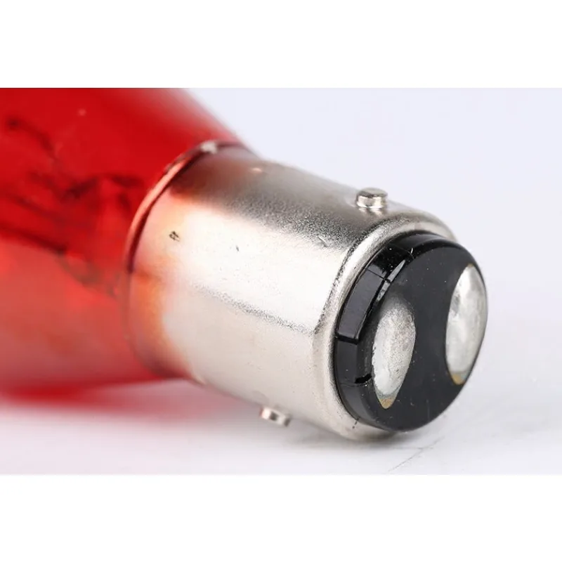 Red Brake Light Bulb H27W/1 1pc 12495 PR21/5W for Citroen C-Elysee 2008 2009 2010 2011 2012 2013 Brand New view 4
