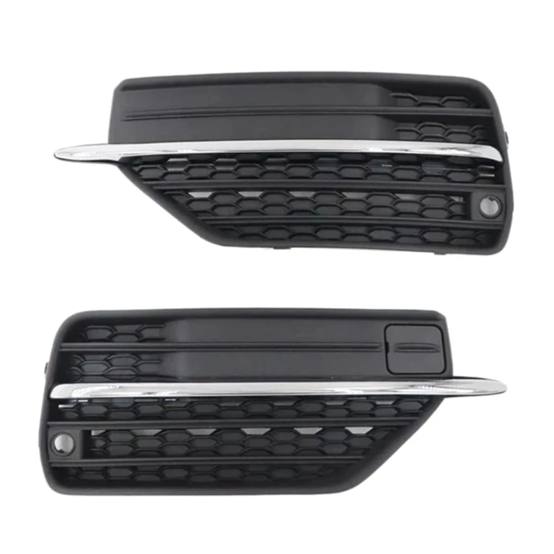 

1 Pair Car Front Fog Lamp Cover Lower Bumper Grille for Volvo XC90 2016-2019 Replace 31383044 31383045 Fog Lamp Grille