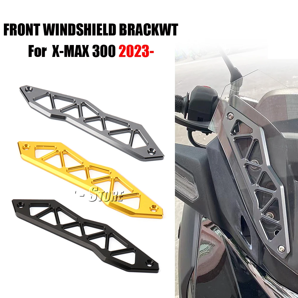 

Motorcycle Windscreen Windshield Support Holder kits Screen Bracket For Yamaha X-MAX 300 X-MAX300 XMAX 300 XMAX300 2023 2024