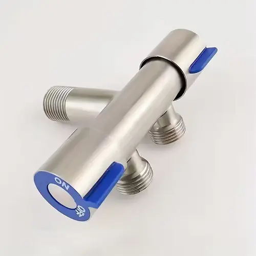 Imagen 2 del producto Juego de grifería con válvula de descarga para inodoro, pistola rociadora de una en dos salidas, bidé, fregona multifuncional, grifo de doble uso para piscina