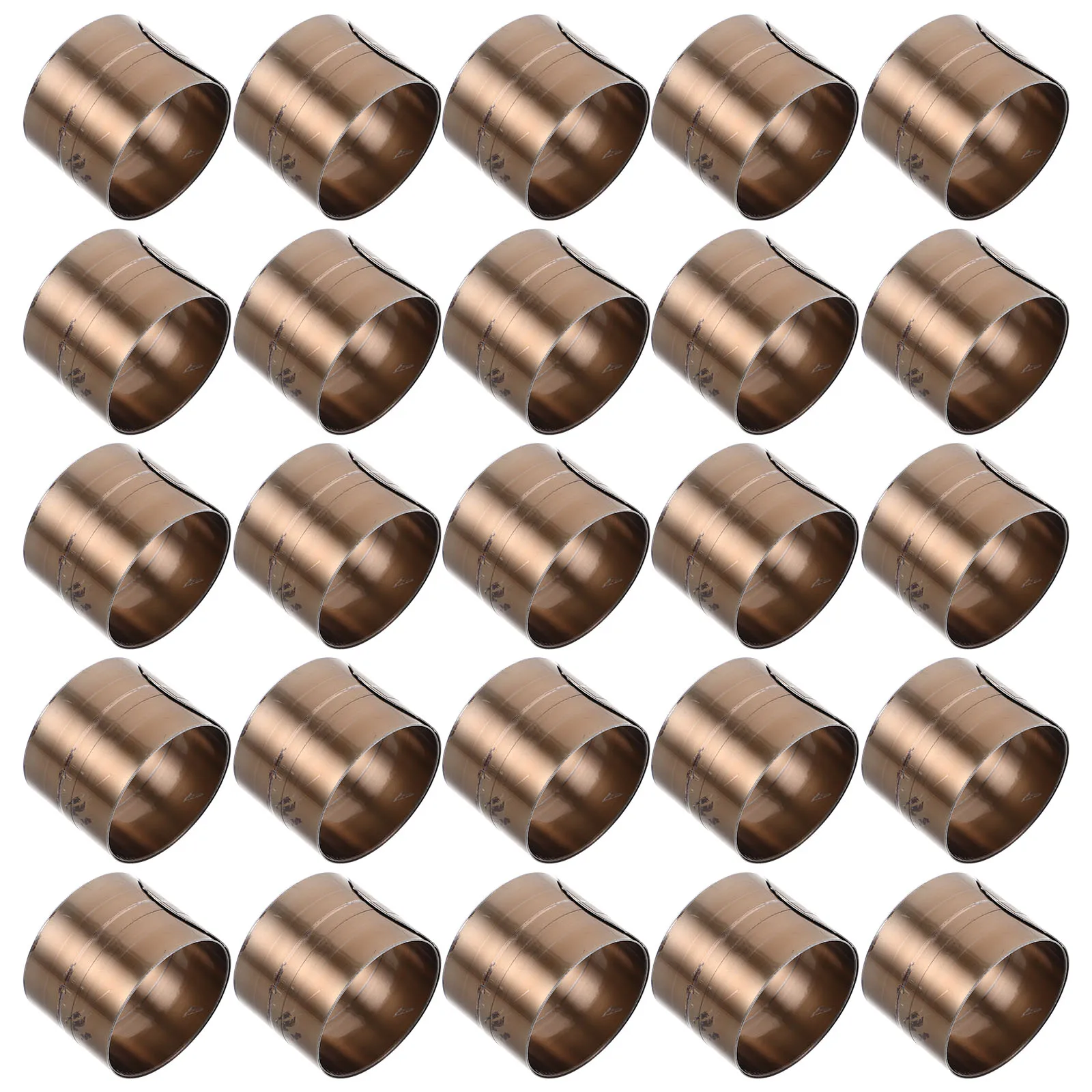 50 Pcs Metal Steel Sheet Kids Slap Bracelet Accessories Wristband Inner Components