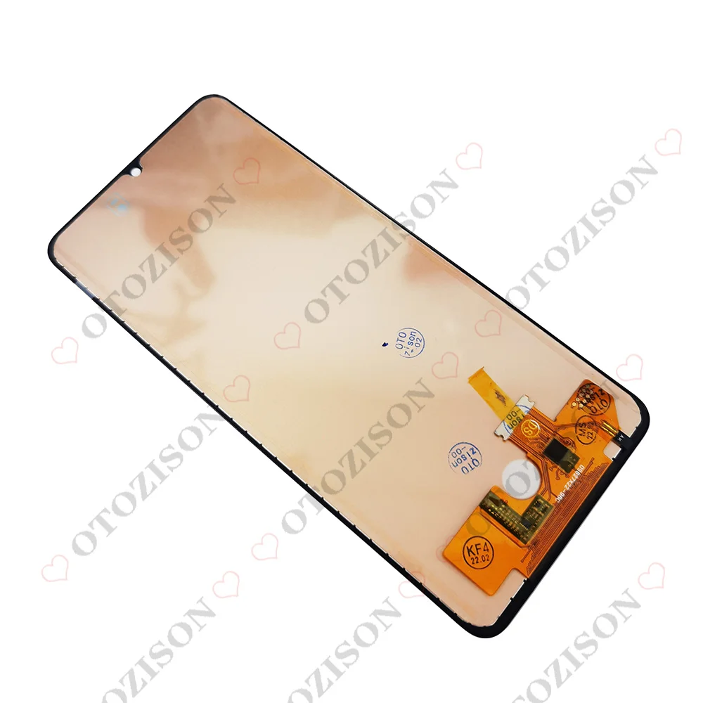 AMOLED LCD With Frame For Samsung Galaxy M22 F22 4G LCD M225FV E225F/DS Screen Touch Digitizer Assembly M225 E225 Replacement