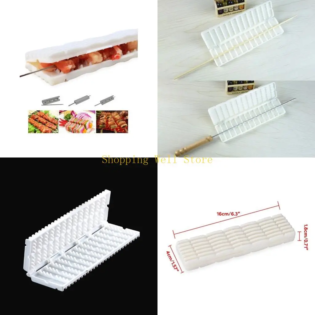

KX4B Barbecue Tool Skewer Machine Quick Skewer Artifact for Small Skewer