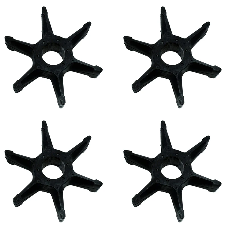 4X Water Pump Impeller 6F5-44352-00 6 Blades For Yamaha 40HP Outboard Motor