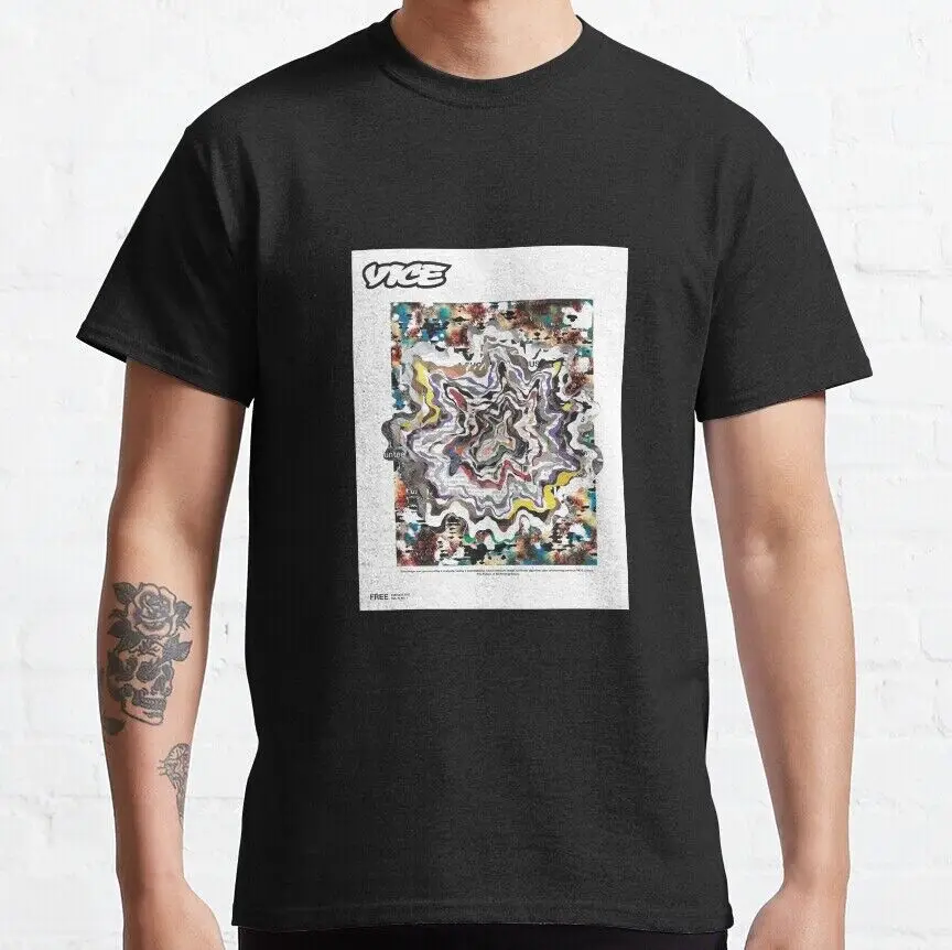 

Trippy Magazine Cover Oil Spill Classic Retro Vintage T-Shirt, S-5XL