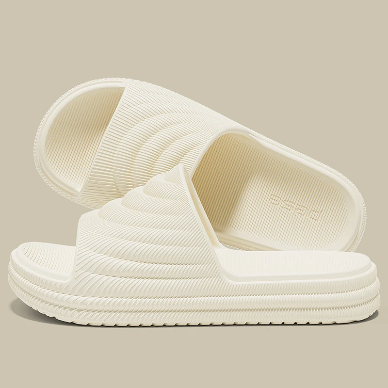 

Lightweight Eva Platform Slippers Women 2026 Summer Soft Sole Home Slides Woman Comfort Mute Non Slip Bathroom Slippers Female