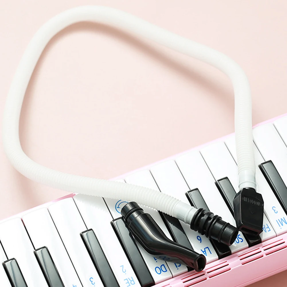Manguera melódica larga con boquilla, 32/36/37/41 teclas, tubo melódica estirable, accesorios para instrumentos de resina
