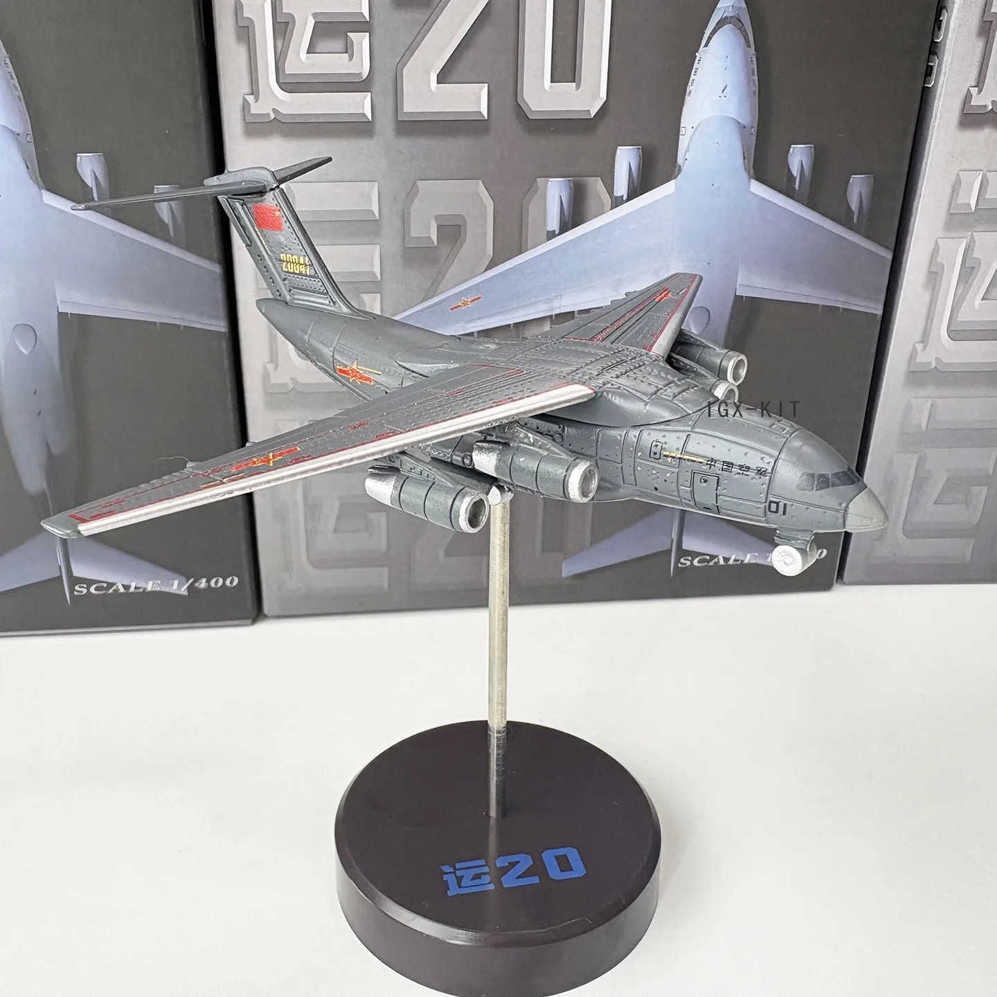 

1: 400 Scale China Y YUN20 Y-20 Y20 Kunpeng Transport Plane Aircraft Alloy Finished Product Static Model Airshow Collection Gift