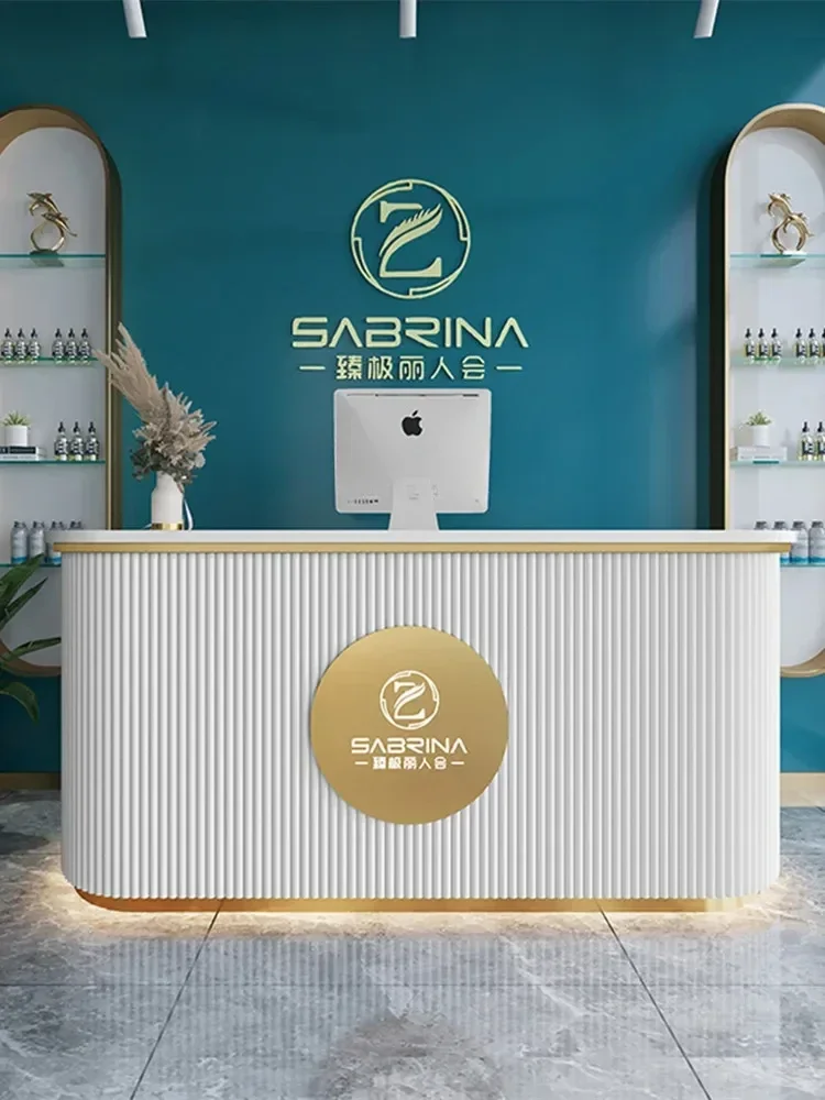 Beauty  Arc Bar Clothing Store Cashier Yoga Studio Reception Desk Commercial