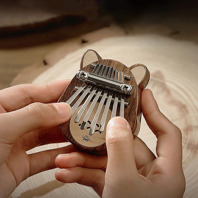 

Childrens Mini Piano Kalimba Stylophone 8 Keys Hluru Musical Instrument Kalimba Thumb Piano Gift Musique Keyboard Instruments