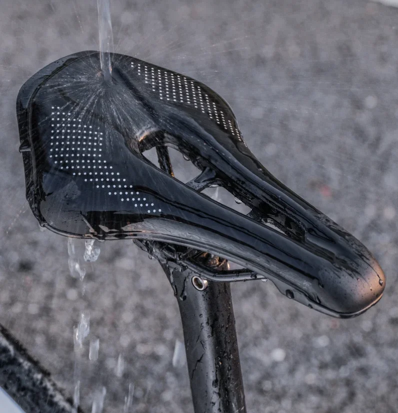 

WEST BIKING Bicycle Saddle MTB Road Ultralight Cycling Seat Hollow Soft Short Nose Cushion PU Waterproof Saddle Bike Accessories