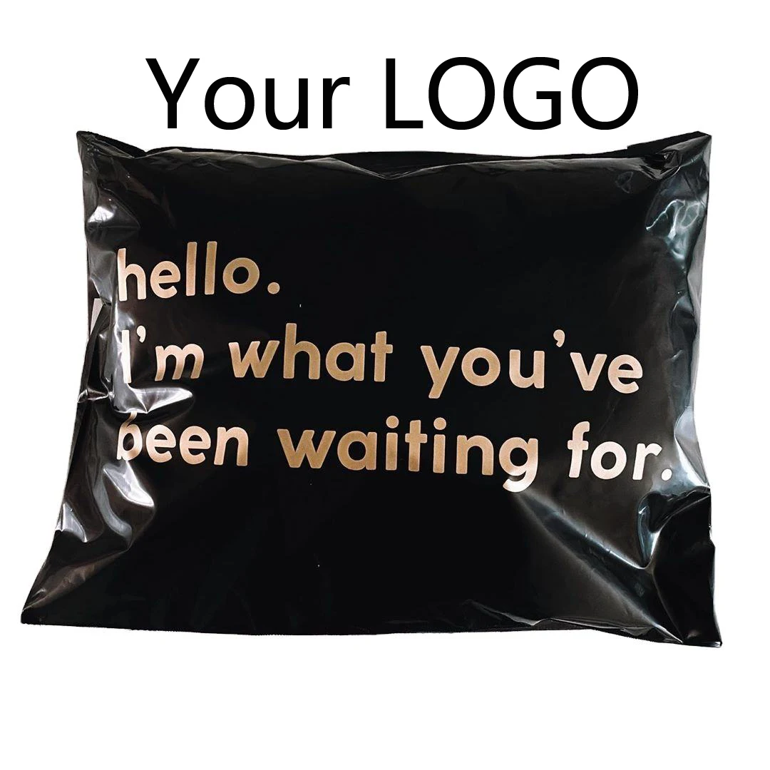 Custom Logo Printing Eco-Friendly Biodegradable Poly Express Parcel Mailer Shipping Bags for Clothing