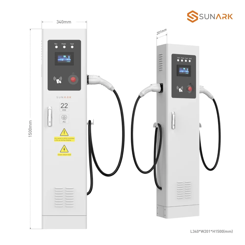 Ev Charging Station With Pos Terminal Credit Card Payment App Ac 22 Kw Ev Car Level 2 Ev Charger Station