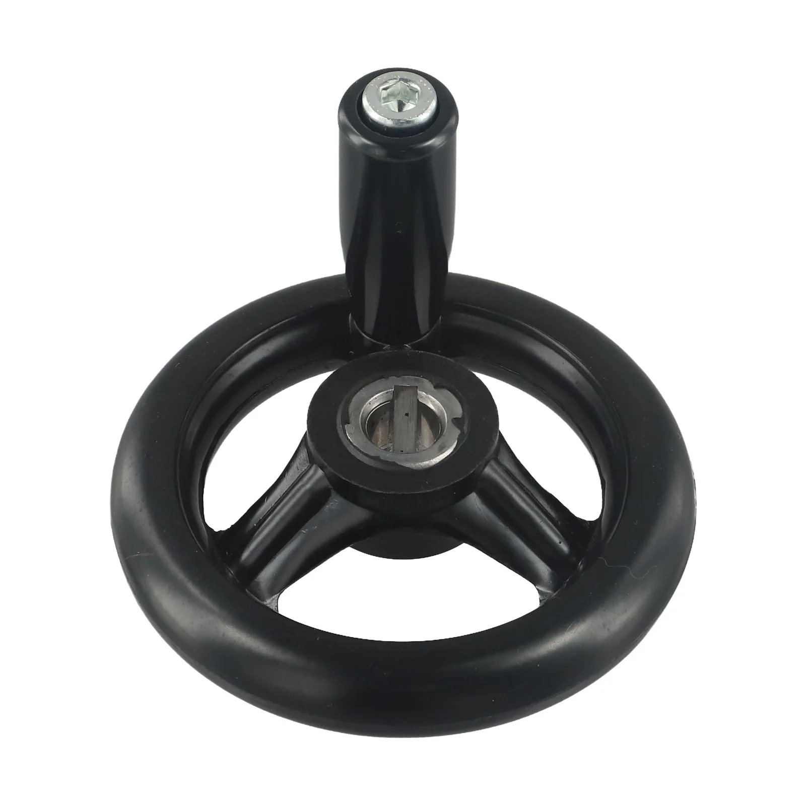 Hand Wheel With Revolving Handle For Milling Machine Lathes Grinders 1pc Lathe Milling Handwheel D125/200/100/160mm 3 Spoke