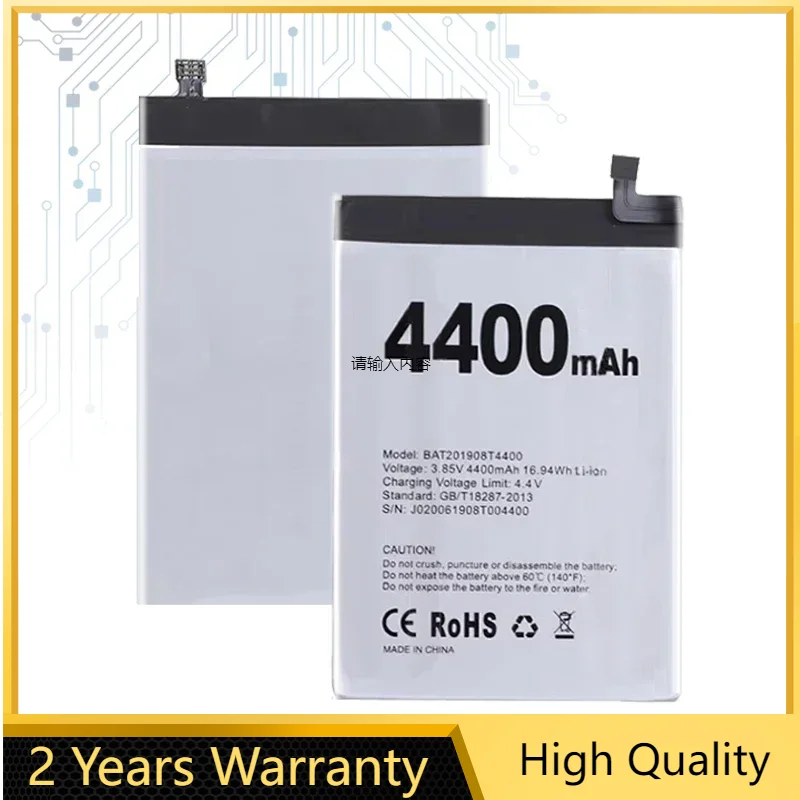 4400mAh Battery BAT201908T4400 For DOOGEE N20 Pro N20Pro