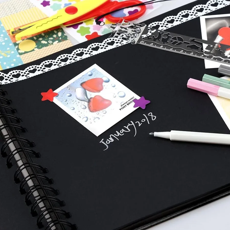 1 Buah Album Scrapbook DIY Hit - Commercial Printing Books ulasan dan harga