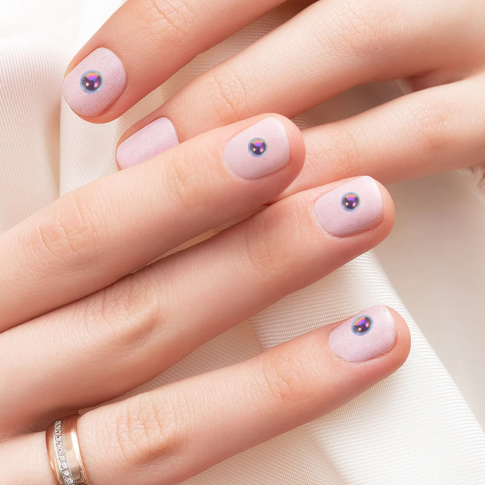 

60G Mixed Nail Charms with Pearls and Crystals Flatback Beads for Nail Art Elegant Decorations Manicure Supplies for Women