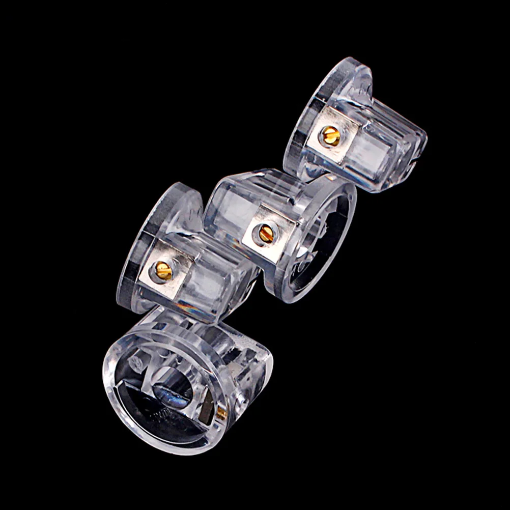 

4 Pcs Acoustic Effect Button Guitar Amp Knobs Replacement Accessory Pointer Control