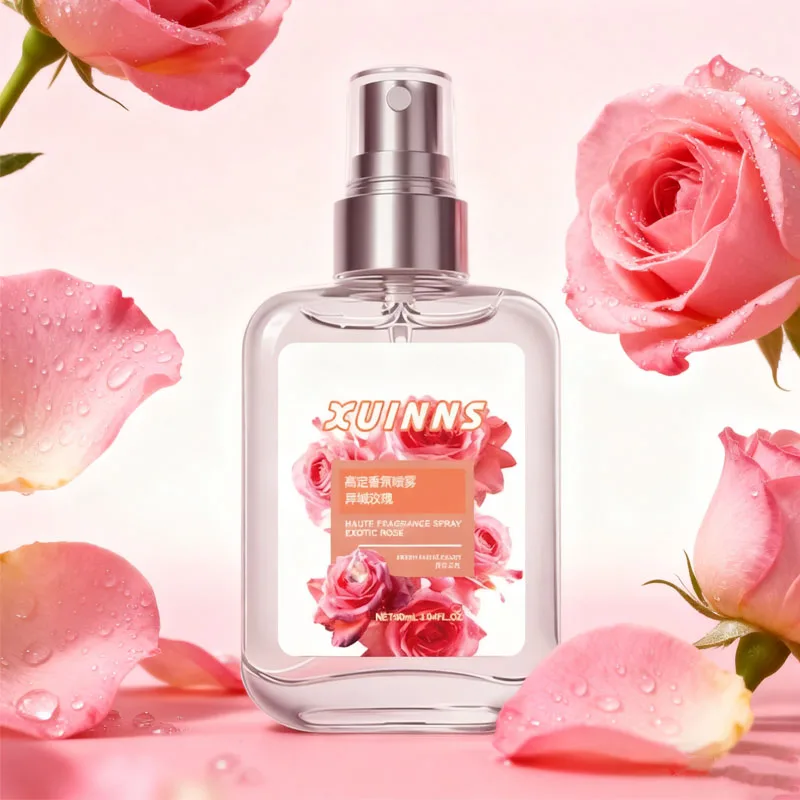 

Элегантный ароматный спрей с лотосом, удаляющий запах, ароматный, стойкий, натуральный, свежая роза, аромат Ylang-ylang, романтический темперамент, духи