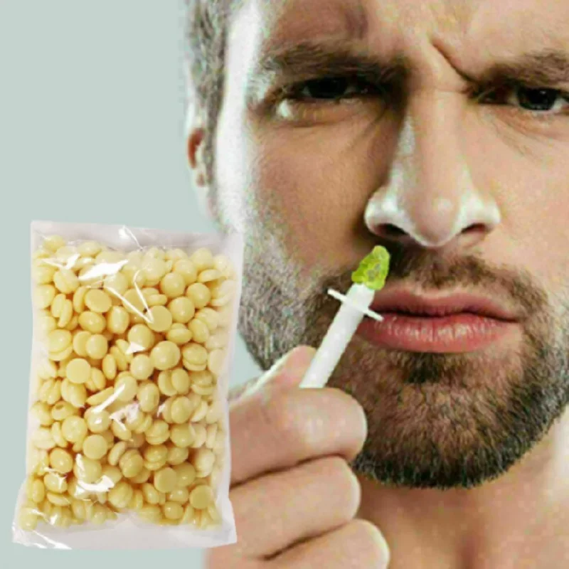 

Набор воска для удаления волос в носу, портативный набор воска, триммер для волос в носу, косметический инструмент, подарок для отца