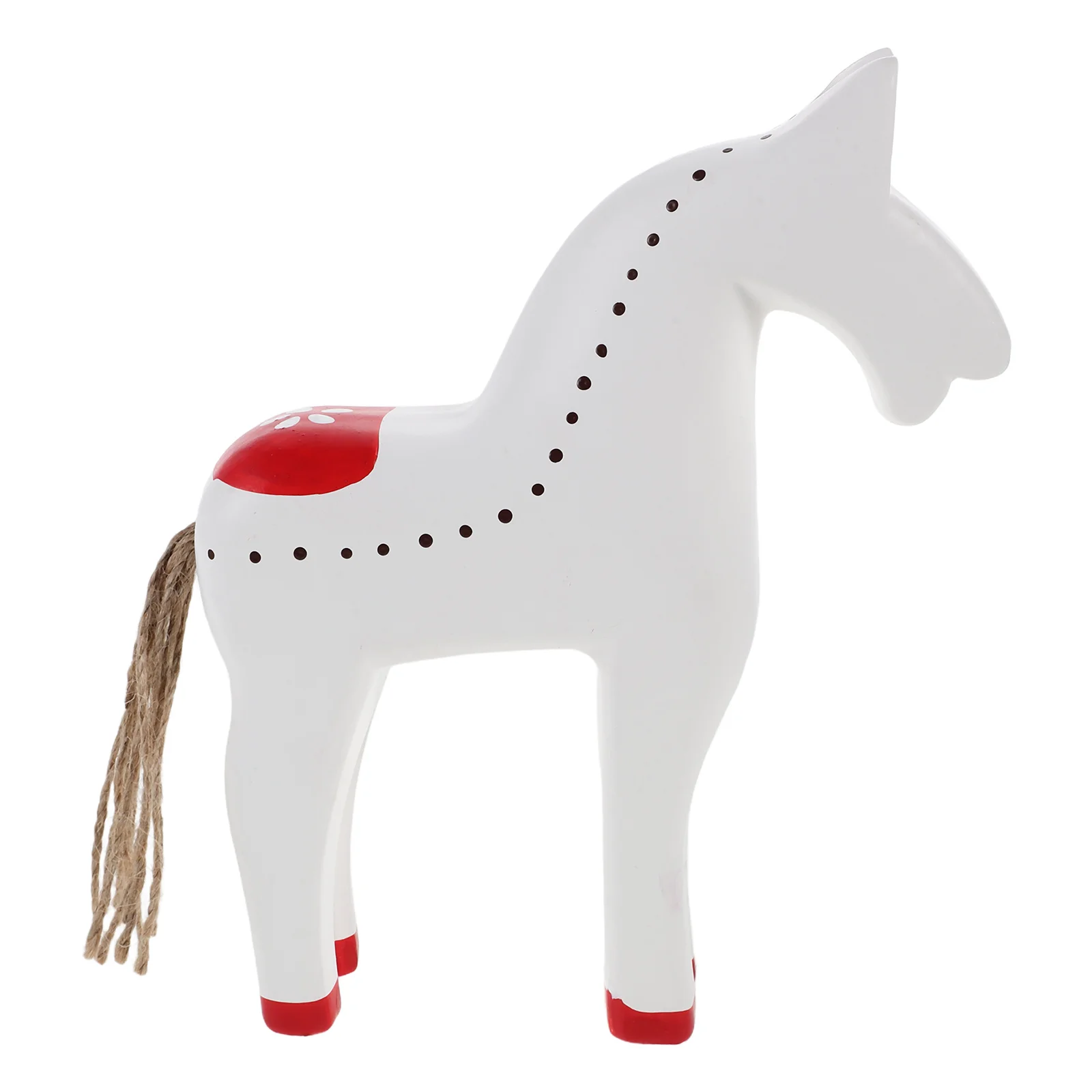 

Hand Carved Wooden Horse - Style Chinese New Year 2026 Office Desk Decor with Feng Shui Good Luck Symbolism