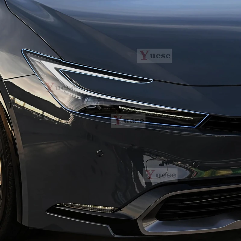

Для Toyota Prius 2023-2025 автомобильная зеркальная пленка для предотвращения столкновений фар ТПУ прозрачные защитные оригинальные наклейки