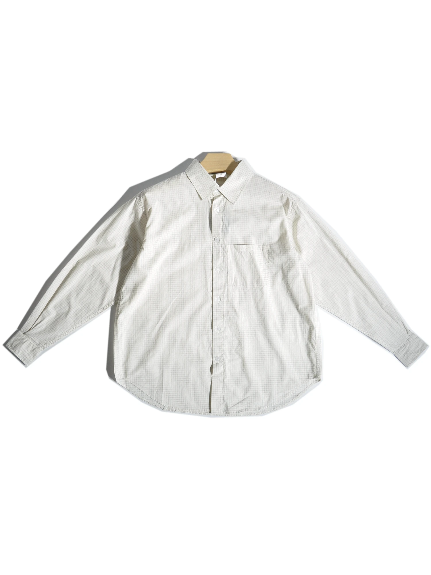 

Slim Fit Retro Japanese Sle Pure Cotton Plaid irt Casual Striped Loose irt Spring Youth Faion Breathable Comfortable