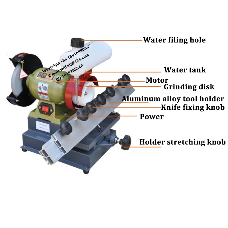 High Accuracy Straight Planer Sharpener Industrial Knife Planer Electric Blade Sharpener Woodworking Machinery