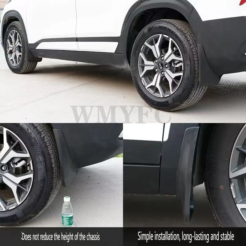 Car Mud Flaps Splash Guards For Kia Seltos 2020 2021 2022 2023 2024 2025 Mudflaps Mudguards Car Front Rear Wheel Styling