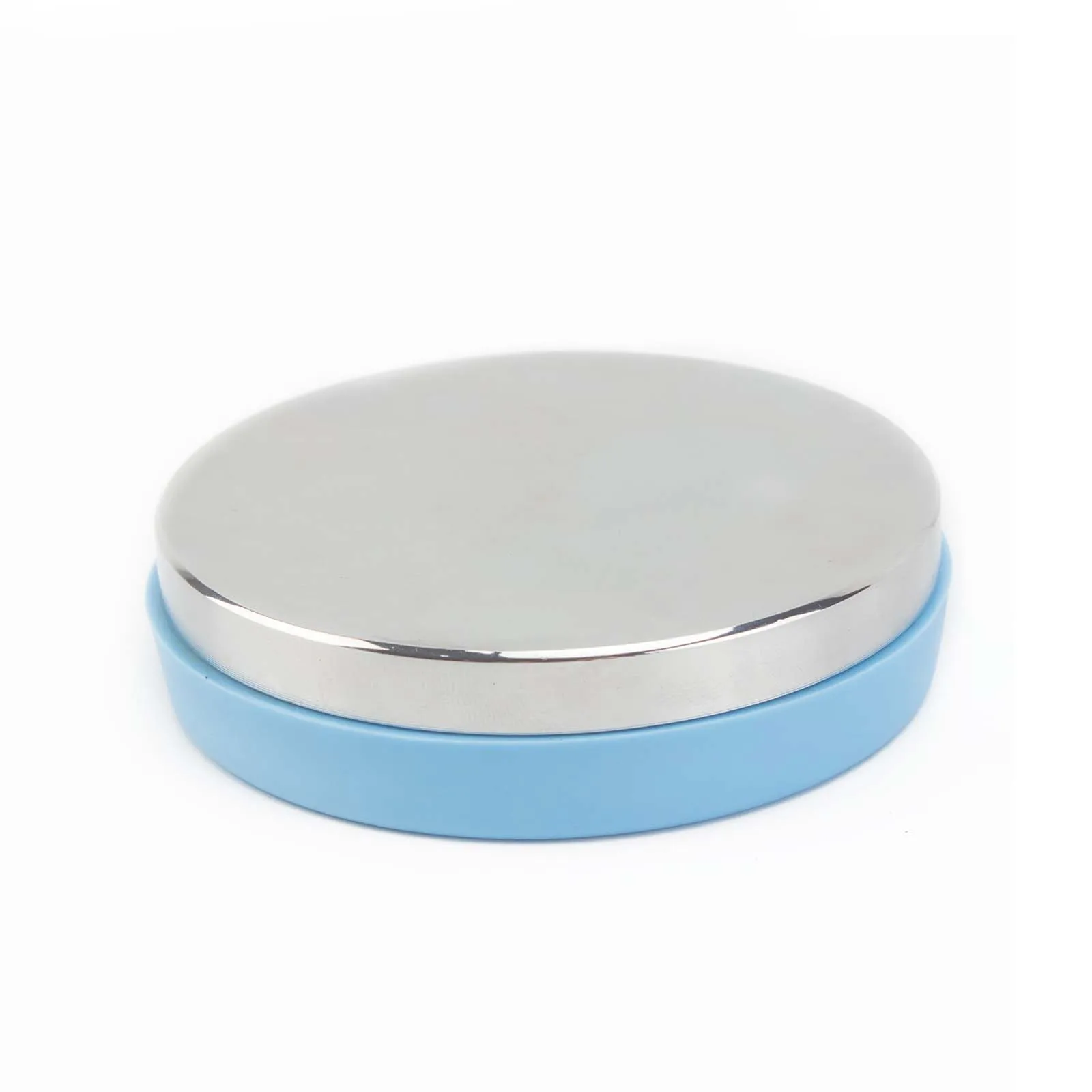 

Steel Bench Block Round Steel Block for Jewelry Stamping Metal Shaping Tool Mirror Polishing Plating - 3 inch Round Block