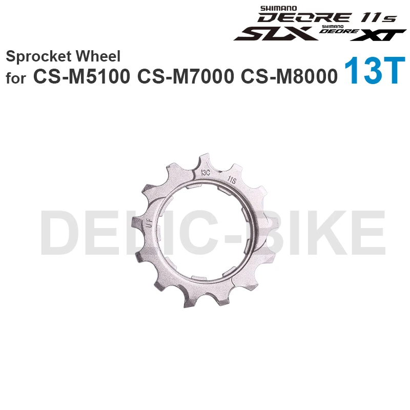 SHIMANO SLX DEORE XT Sprocket Wheel for CS-M5100 CS-M7000 CS-M8000 11T 13T 15T 17T 18T 19T Lock Ring for CS-M8000 Original parts