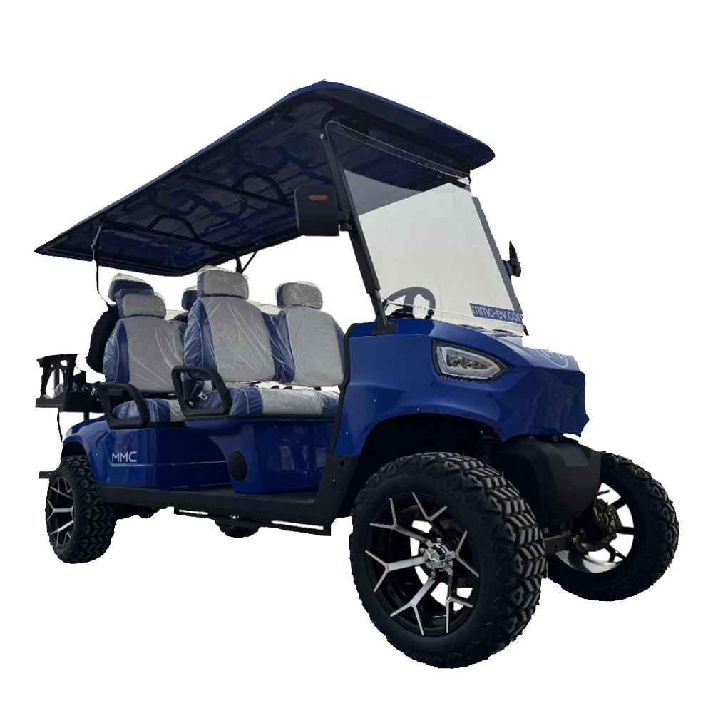 New Model Neighborhood 2 Seat Golf Cart Electric Lifted Sightseeing Bus Club Cart Golf Buggy Hunting Cart 48V 72V Golf Cart