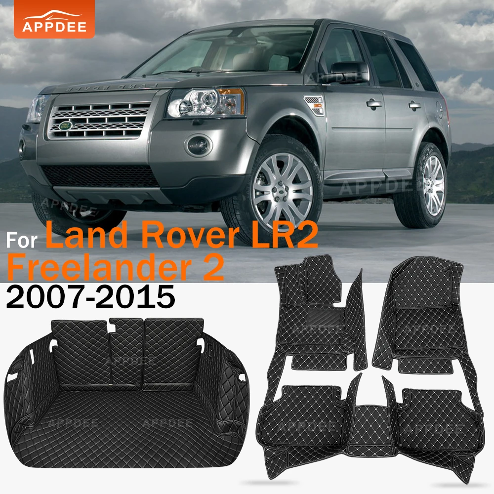 

Car Floor Mats For Land Rover LR2 Freelander 2 L359 2007-2015 Car Trunk Mats Cargo Liner Foot Pads Interior Accessories