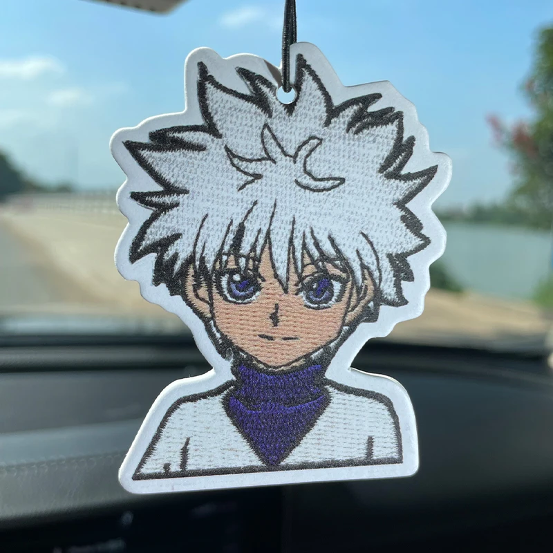 عطر كرتوني لفتاة سيارة للعلاج بالروائح العطرية ، يدوم طويلاً ، عطر البقاء ، قلادة الخروج من الرياح مو ، أنيمي ياباني ، كرتون