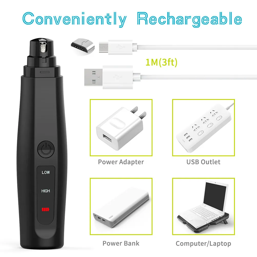 

Dog Trimming Grinder Nail Trimmers Grinders Heavy Duty for Dogs Claws Cat Clipper
