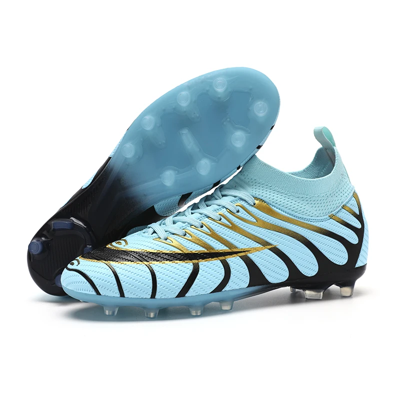 Men Soccer Shoes Professional Comfortable Futsal Grass Football Boot Ultralight FG/TF Brand High Quality Training Sport Match