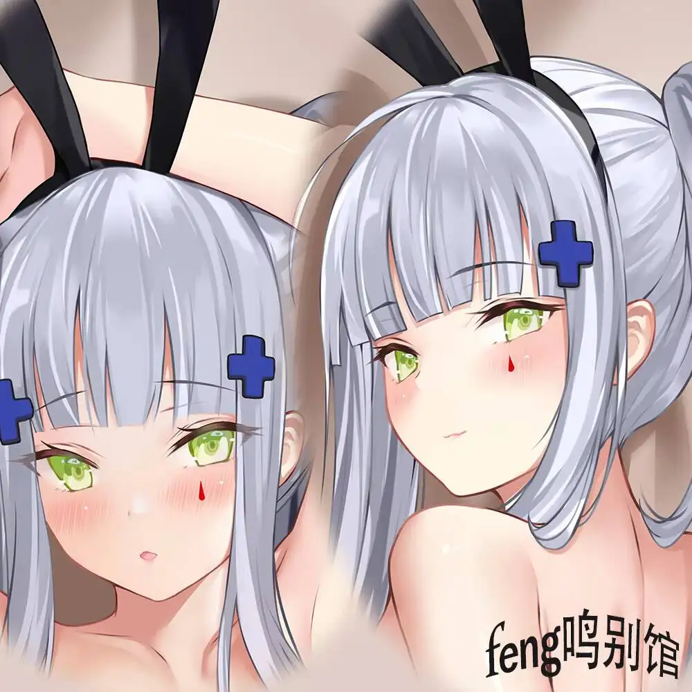 

Pillow Case Girls Frontline Anime HK416 Dakimakura Cozy Japanese Otaku Loli Cover Linen Christmas Gifts Fe
