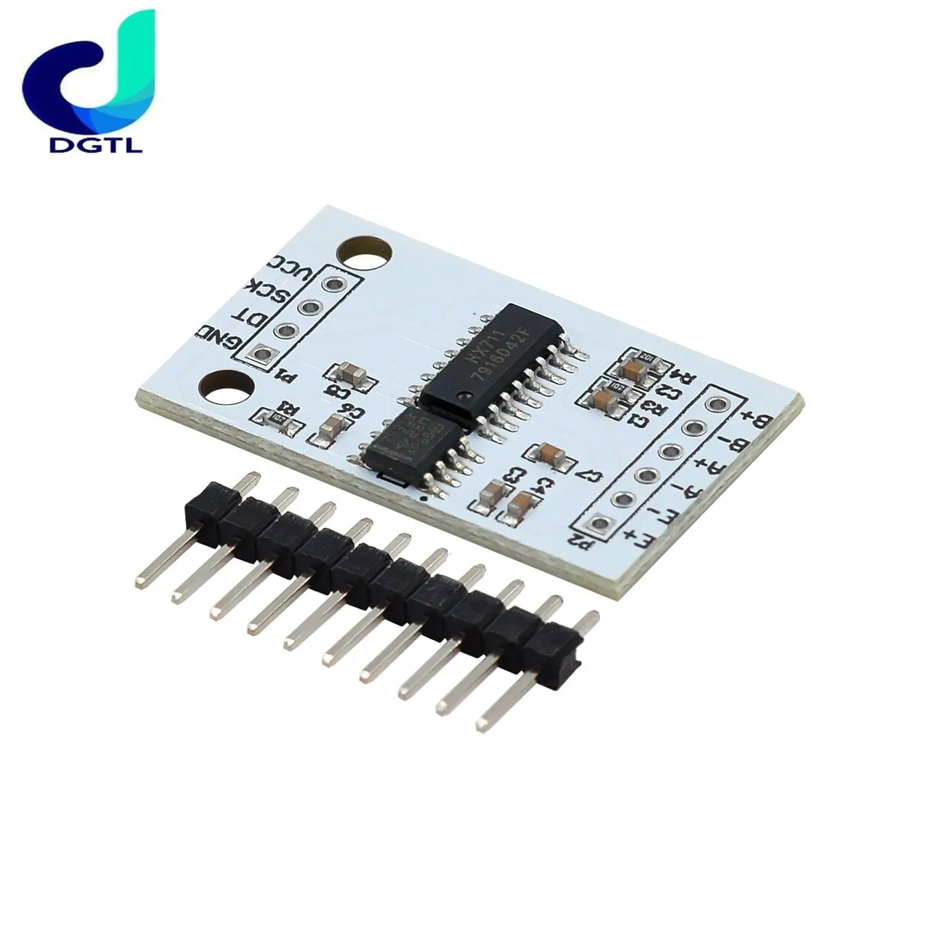 HX711 24-bit ADC module onboard TL431 external reference voltage dual-channel weighing sensor 24bit